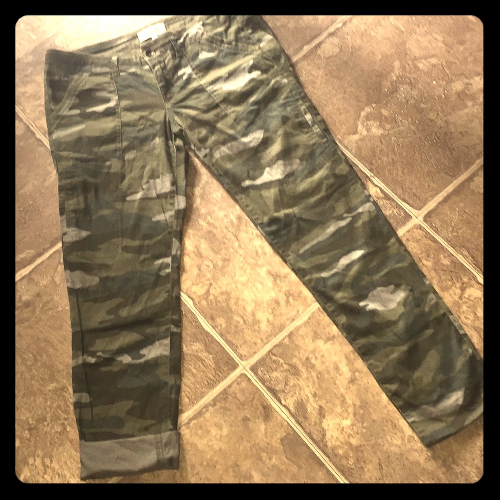 Camouflage capris or pants